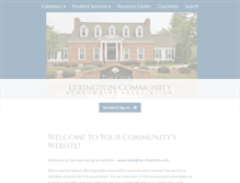 Tablet Screenshot of lexington-charlotte.com